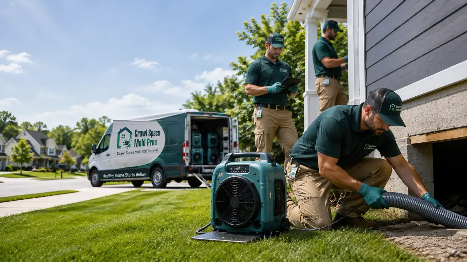 Crawl Space Mold Removal in Shawboro, NC